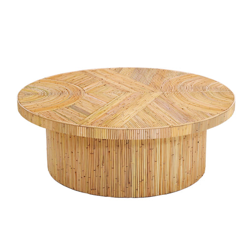 Acadia 47" Rattan Coffee Table - Dream Home Furniture & Mattress (Waite Park, MN)