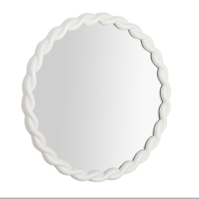 Agnes 31.7" Round Wall Mirror