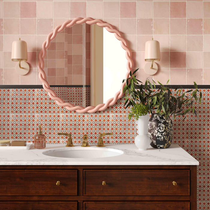 Agnes 31.7" Round Wall Mirror