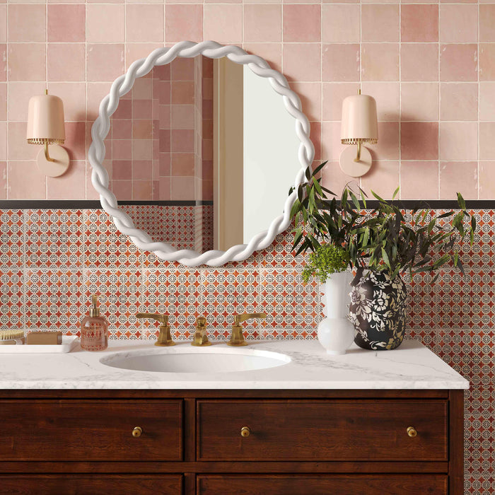 Agnes 31.7" Round Wall Mirror