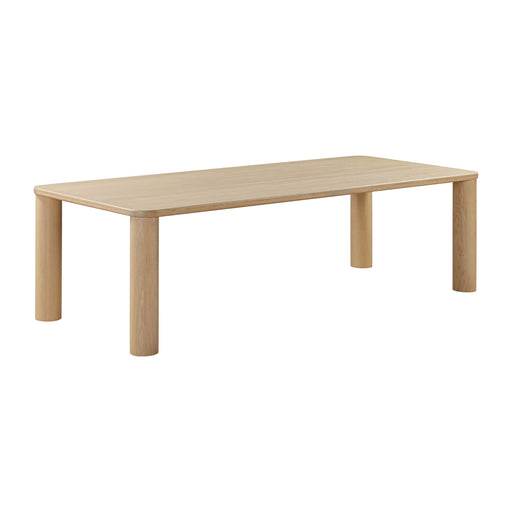 Akola 106" Oak Rectangular Dining Table - Dream Home Furniture & Mattress (Waite Park, MN)