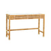 Amara 47" Woven Rattan Desk - Dream Home Furniture & Mattress (Waite Park, MN)
