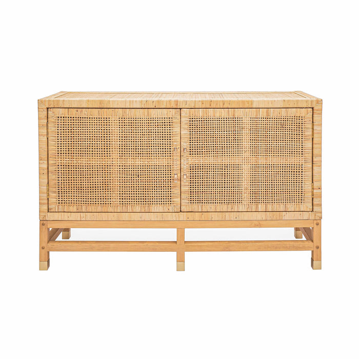 Amara 54" Woven Rattan Buffet - Dream Home Furniture & Mattress (Waite Park, MN)