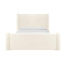 Athara Cream Velvet Bed - Dream Home Furniture & Mattress (Waite Park, MN)