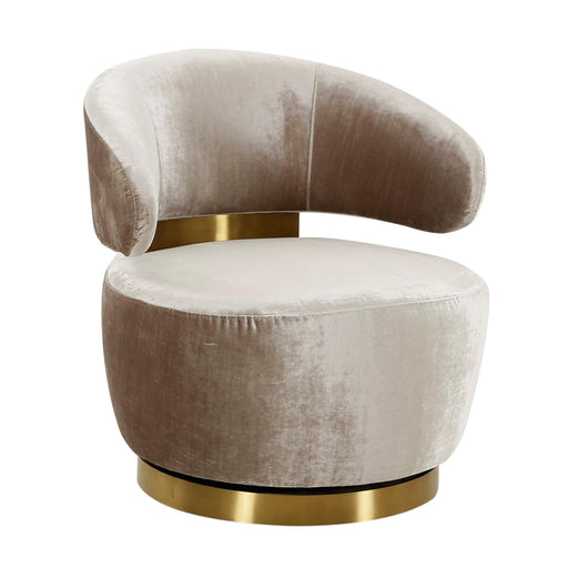 Austin Performance Fabric Swivel Accent Chair - Dream Home Furniture & Mattress (Waite Park, MN)