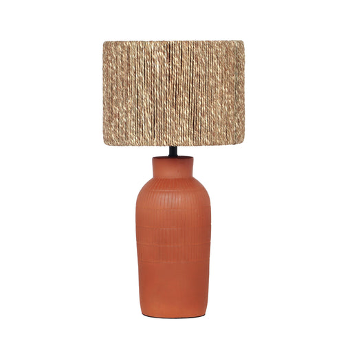 Atrani Natural Terracotta Table Lamp - Dream Home Furniture & Mattress (Waite Park, MN)