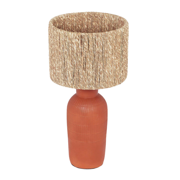 Atrani Natural Terracotta Table Lamp - Dream Home Furniture & Mattress (Waite Park, MN)