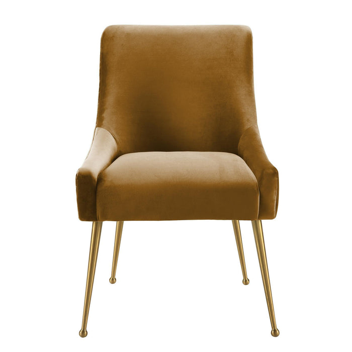 Beatrix Performance Velvet Dining Chair - Dream Home Furniture & Mattress (Waite Park, MN)