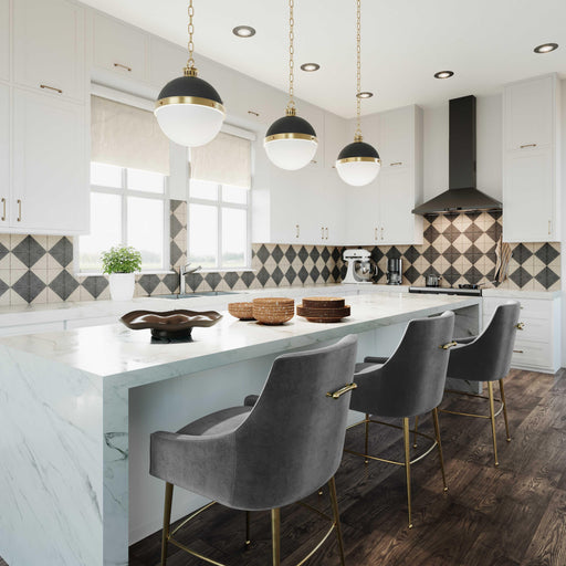 Beatrix Performance Velvet Stool - Dream Home Furniture & Mattress (Waite Park, MN)