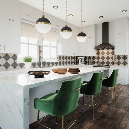 Beatrix Performance Velvet Stool - Dream Home Furniture & Mattress (Waite Park, MN)