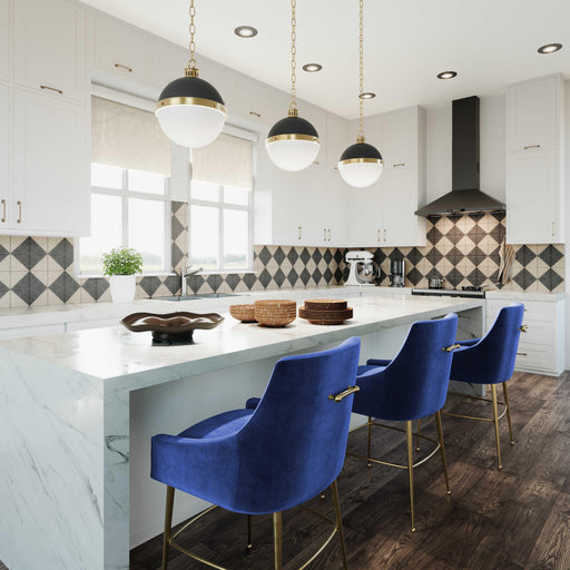 Beatrix Performance Velvet Stool - Dream Home Furniture & Mattress (Waite Park, MN)