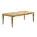 Brandyss 90" Natural Burl Rectangular Dining Table - Dream Home Furniture & Mattress (Waite Park, MN)
