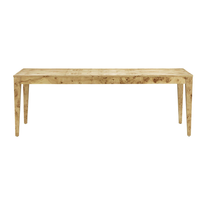 Brandyss 90" Natural Burl Rectangular Dining Table - Dream Home Furniture & Mattress (Waite Park, MN)