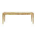 Brandyss 90" Natural Burl Rectangular Dining Table - Dream Home Furniture & Mattress (Waite Park, MN)