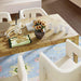 Brandyss 90" Natural Burl Rectangular Dining Table - Dream Home Furniture & Mattress (Waite Park, MN)