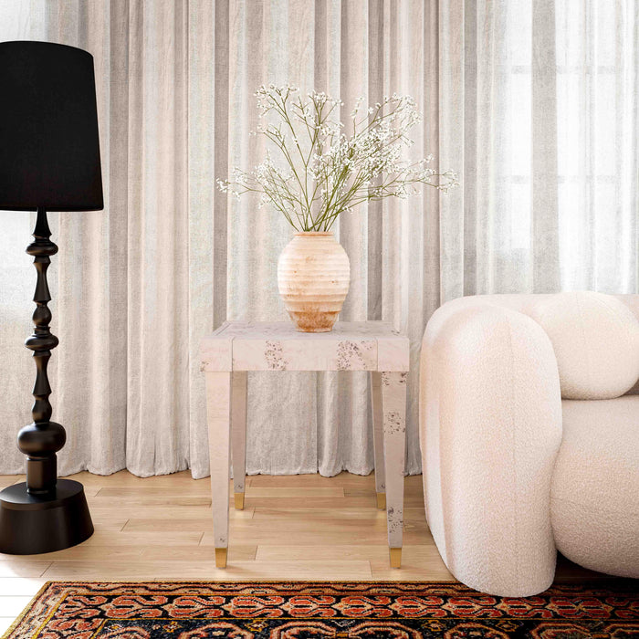 Brandyss Burl End Table - Dream Home Furniture & Mattress (Waite Park, MN)