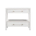 Brandyss 26" Burl 2-Drawer Nightstand - Dream Home Furniture & Mattress (Waite Park, MN)