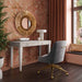 Brandyss 48" Burl 2-Drawer Work Desk - Dream Home Furniture & Mattress (Waite Park, MN)