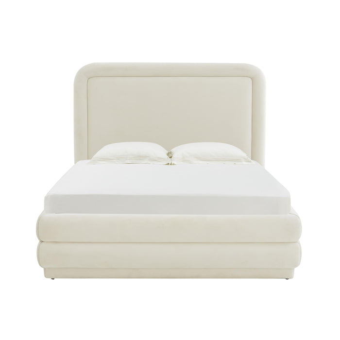 Briella Performance Velvet Bed - Dream Home Furniture & Mattress (Waite Park, MN)