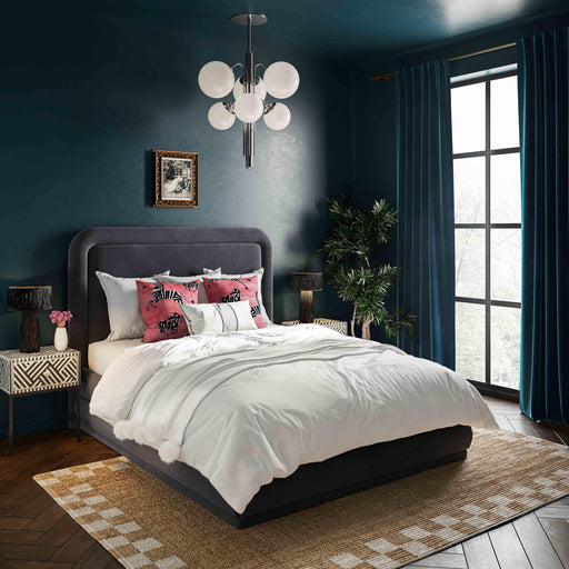 Briella Performance Velvet Bed - Dream Home Furniture & Mattress (Waite Park, MN)