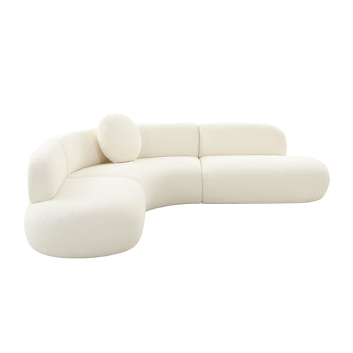 Broohah 3-Piece Performance Fabric L-Shaped Sectional - Dream Home Furniture & Mattress (Waite Park, MN)