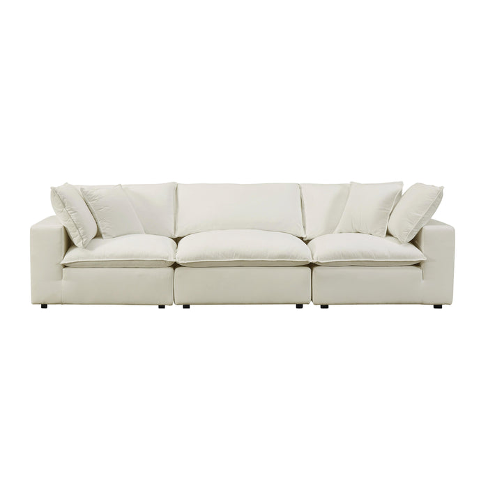 Cali 120" Performance Fabric Modular Sofa - Dream Home Furniture & Mattress (Waite Park, MN)