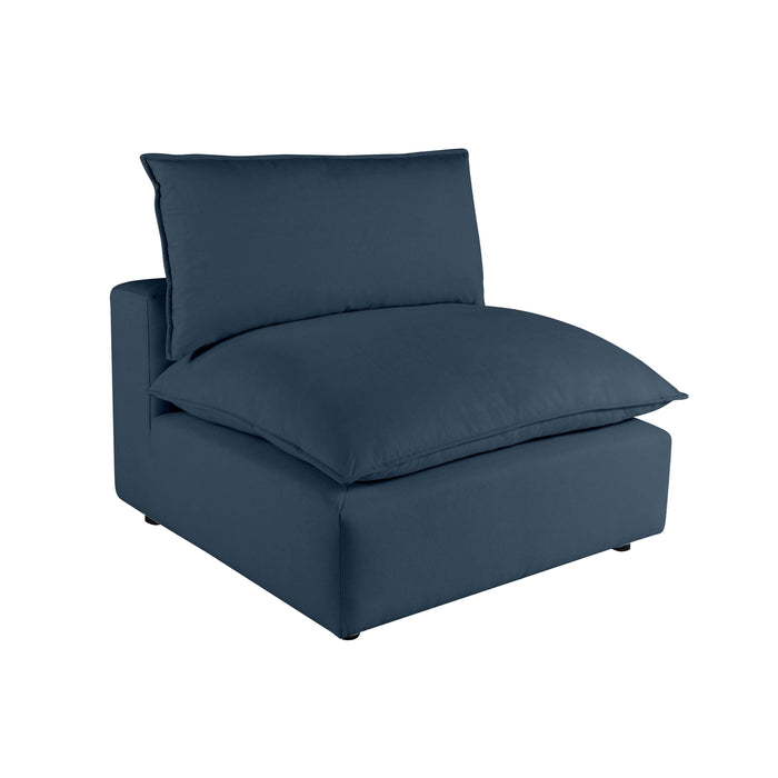 Cali Performance Fabric Modular Armless Chair