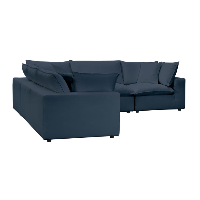 Cali 5-Piece Performance Fabric Modular L-Sectional - Dream Home Furniture & Mattress (Waite Park, MN)