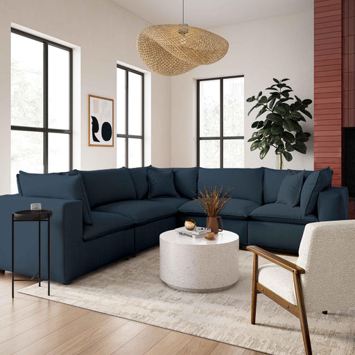 Cali 5-Piece Performance Fabric Modular L-Sectional - Dream Home Furniture & Mattress (Waite Park, MN)