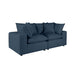 Cali 80" Performance Fabric Modular Loveseat - Dream Home Furniture & Mattress (Waite Park, MN)