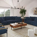 Cali 80" Performance Fabric Modular Loveseat - Dream Home Furniture & Mattress (Waite Park, MN)