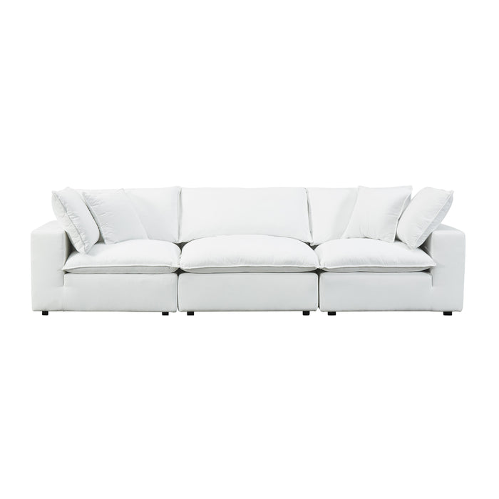 Cali 120" Performance Fabric Modular Sofa - Dream Home Furniture & Mattress (Waite Park, MN)