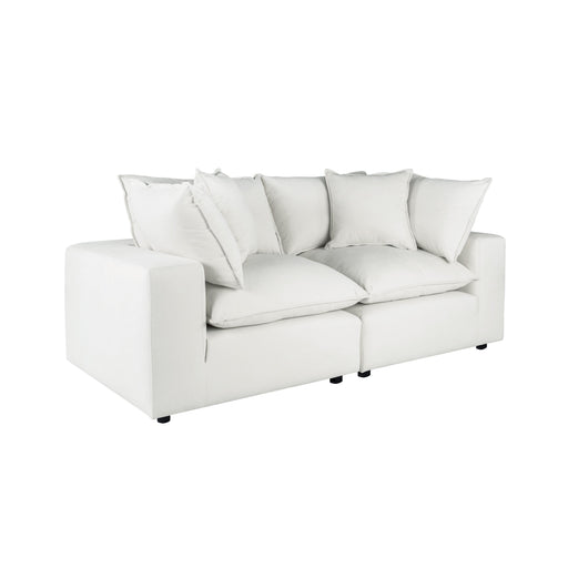 Cali 80" Performance Fabric Modular Loveseat - Dream Home Furniture & Mattress (Waite Park, MN)