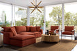 Cali Performance Fabric Modular Corner Chair - Dream Home Furniture & Mattress (Waite Park, MN)
