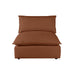 Cali Performance Fabric Modular Armless Chair - Dream Home Furniture & Mattress (Waite Park, MN)