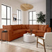 Cali 5-Piece Performance Fabric Modular L-Sectional - Dream Home Furniture & Mattress (Waite Park, MN)