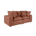 Cali 80" Performance Fabric Modular Loveseat - Dream Home Furniture & Mattress (Waite Park, MN)