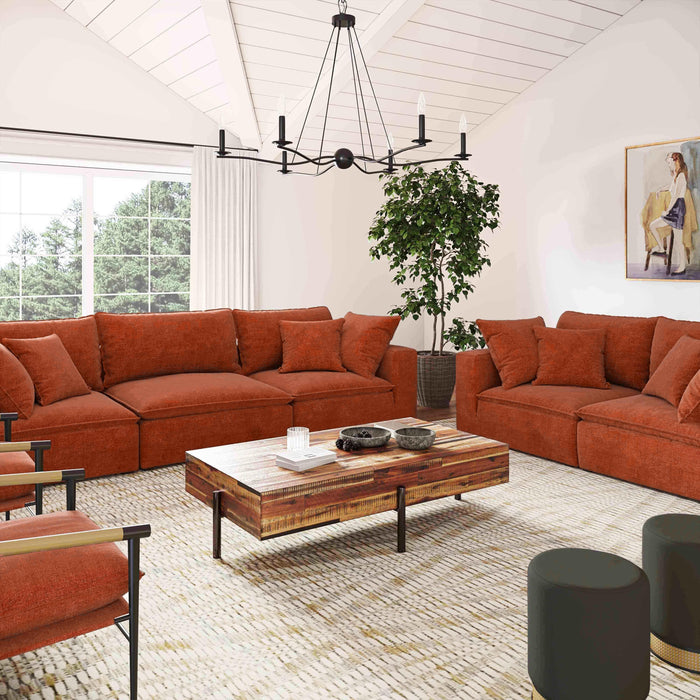 Cali 80" Performance Fabric Modular Loveseat - Dream Home Furniture & Mattress (Waite Park, MN)