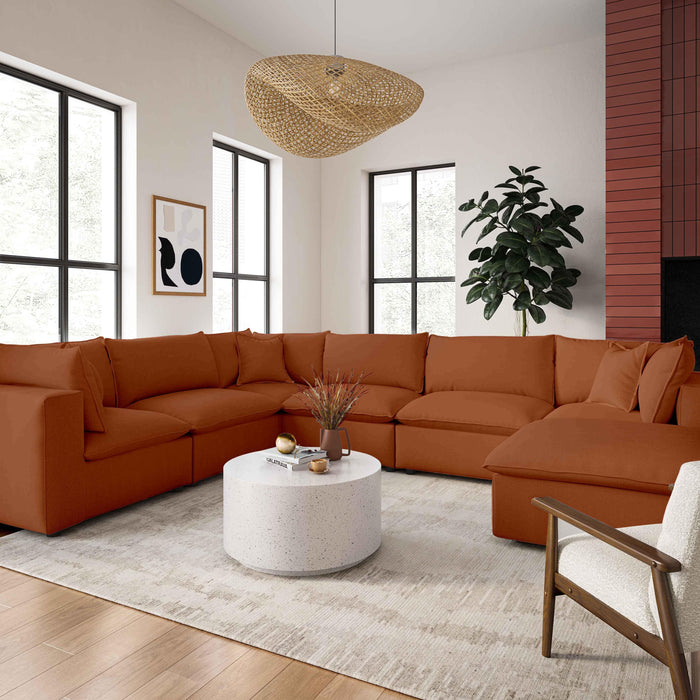 Cali Performance Fabric Ottoman - Dream Home Furniture & Mattress (Waite Park, MN)
