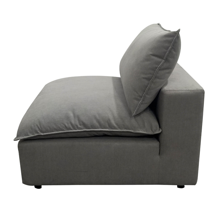 Cali Performance Fabric Modular Armless Chair