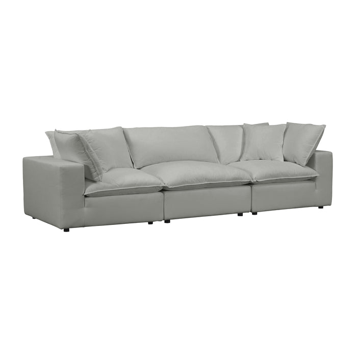 Cali 120" Performance Fabric Modular Sofa - Dream Home Furniture & Mattress (Waite Park, MN)