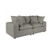 Cali 80" Performance Fabric Modular Loveseat - Dream Home Furniture & Mattress (Waite Park, MN)