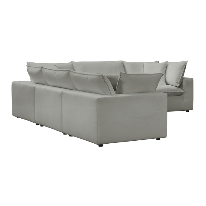 Cali 5-Piece Performance Fabric Modular L-Sectional - Dream Home Furniture & Mattress (Waite Park, MN)
