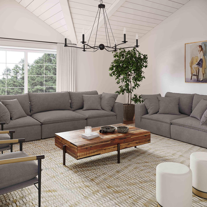 Cali 80" Performance Fabric Modular Loveseat - Dream Home Furniture & Mattress (Waite Park, MN)