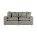 Cali 80" Performance Fabric Modular Loveseat - Dream Home Furniture & Mattress (Waite Park, MN)