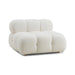 Calliope Performance Vegan Shearling Modular Armless Chair - Dream Home Furniture & Mattress (Waite Park, MN)