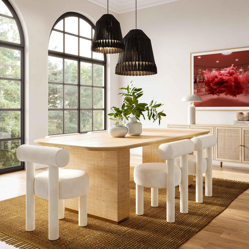 Carmel Performance Velvet Dining Chair - Dream Home Furniture & Mattress (Waite Park, MN)