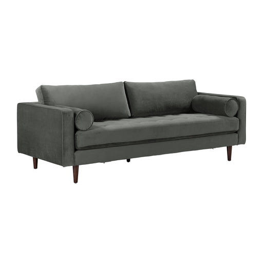 Cave 88" Performance Velvet Sofa - Dream Home Furniture & Mattress (Waite Park, MN)