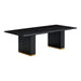 Chelsea 96" Oak Wood Rectangular Dining Table - Dream Home Furniture & Mattress (Waite Park, MN)