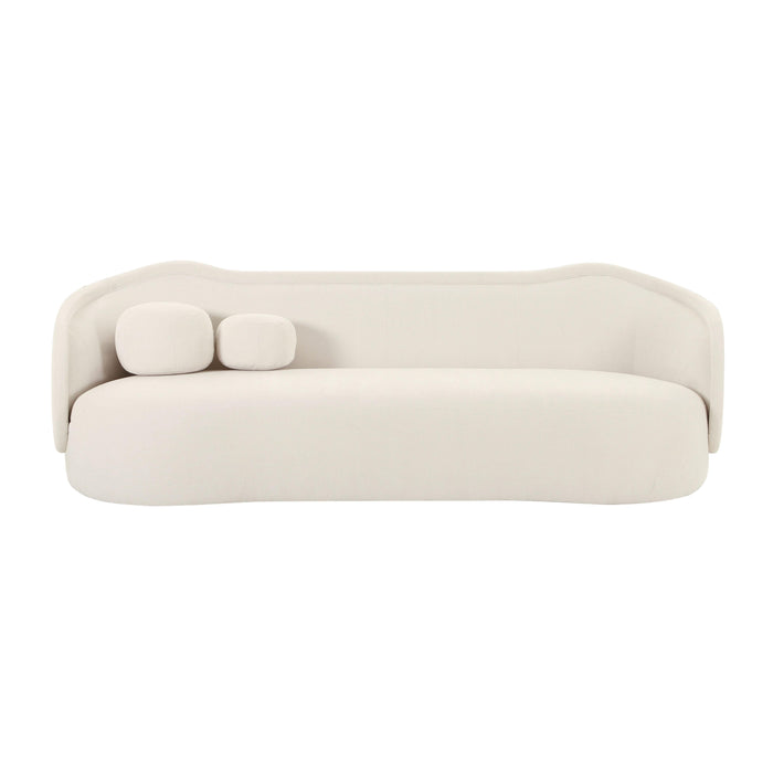 Circe 92.5" Performance Textured Velvet Sofa - Dream Home Furniture & Mattress (Waite Park, MN)